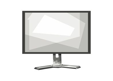 Grayscale Monitors Artwork