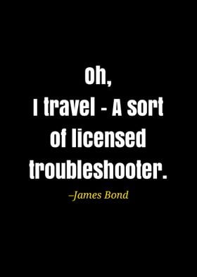 James Bond quote