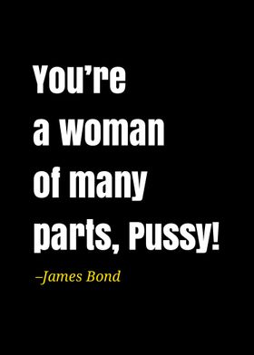 James Bond quote