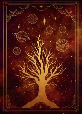 mystical sacred tree