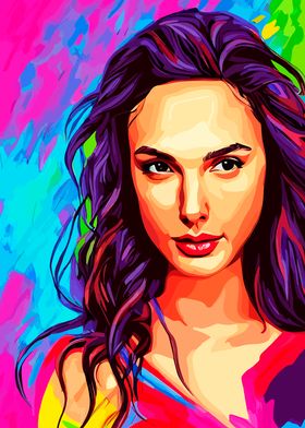 GAL GADOT PORTRAIT