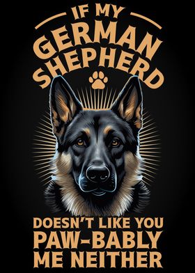 Funny German Shepherd Pun