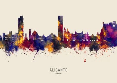 Alicante Skyline Spain