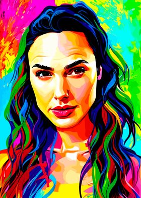 GAL GADOT PORTRAIT