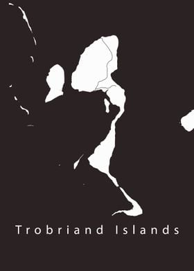 Trobriand Islands Map