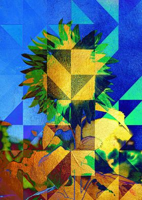 Geometric Sunflower