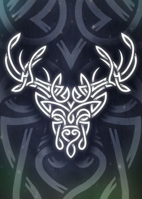 Knotwork Stag