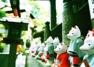 Fox Shrine in Japan