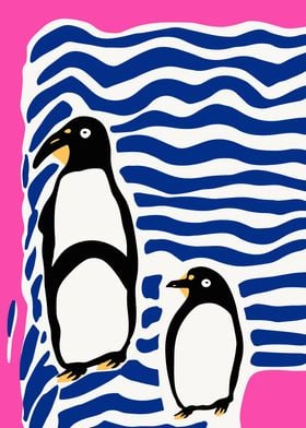 Cute Penguin Art