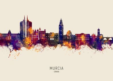 Murcia Skyline Spain