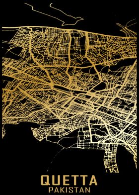 Quetta Pakistan City Map