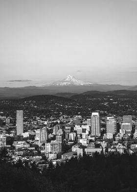 Portland Oregon Skyline