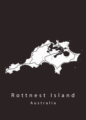 Rottnest Island Map