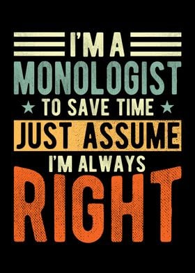 Monologist