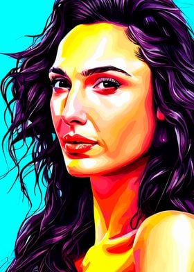 GAL GADOT PORTRAIT