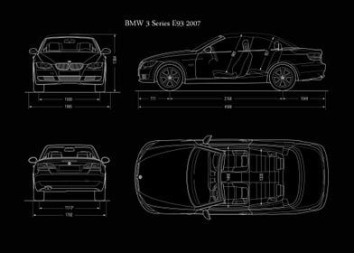 BMW 3 Series E93 2007