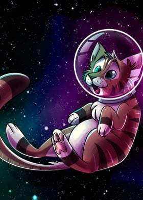 Cat Astronaut Cute