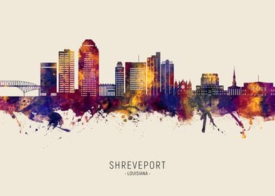 Shreveport Skyline LA