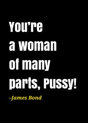 James Bond quote