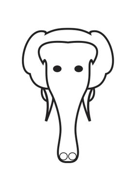 Icon Elephant Artwork