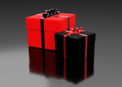 gift red and black