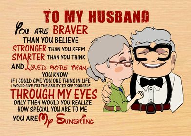 To my husband