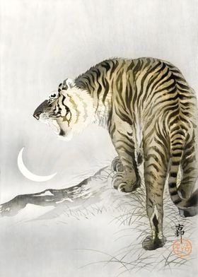 Ukiyo e Tiger