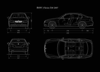 BMW 3 Series E90 2007