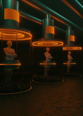 Isolation 3D Render Art