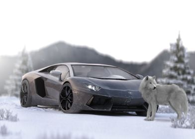 Lamborghini Aventador&Wolf