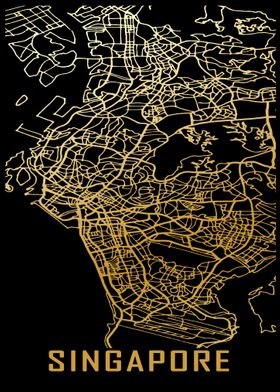 Singapore City Map