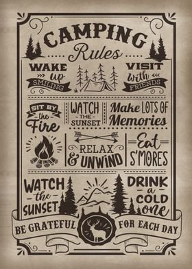 Camping Rules