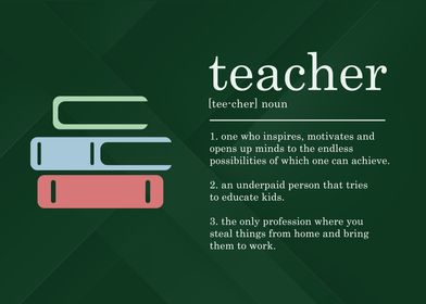 Funny Teacher Definition