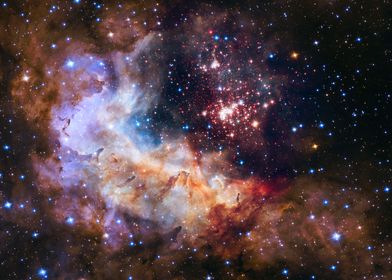 Westerlund 2 Star Cluster