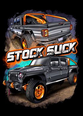 stock stuck cars
