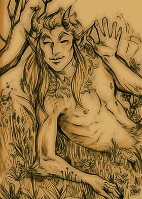 Waving Faun