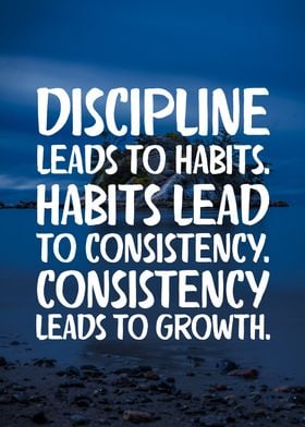 Discipline Leads to Habits