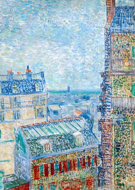 View of Paris from Vincent