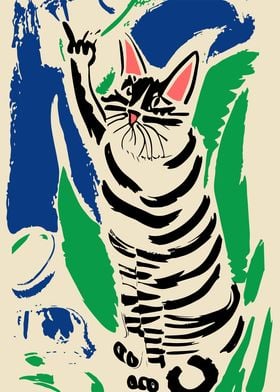 Expressionists Cat