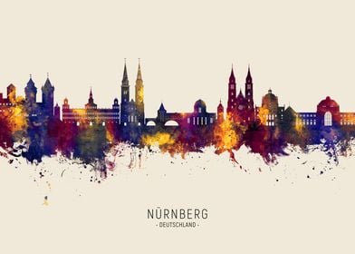 Nurnberg Skyline