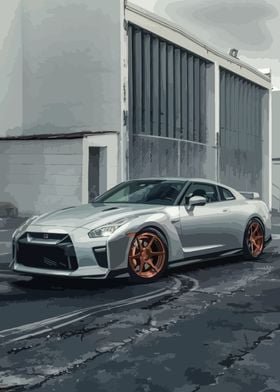 nissan skyline gtr r35