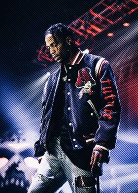 Rapper Travis Scott 