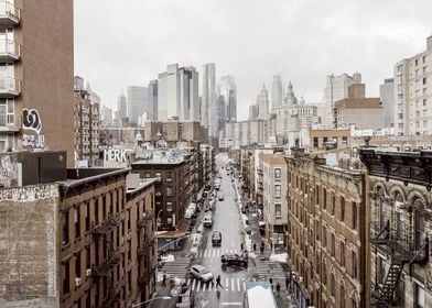 New York City Skyline View