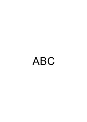 ABC Typo art