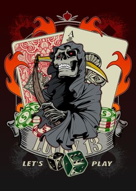 Let us play Poker Lucky 13