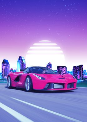 Hypercar Synthwave