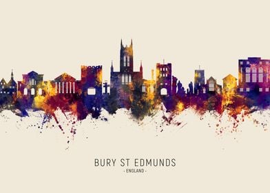 Bury St Edmunds Skyline