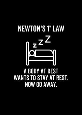 Newtons First Law A Body