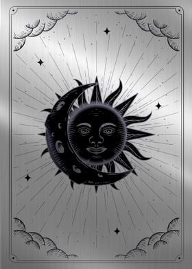 Sun and moon Tarot