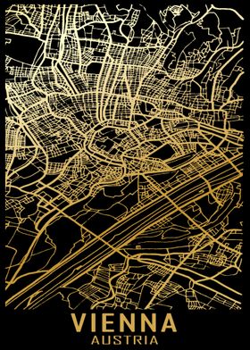 Vienna Austria City Map